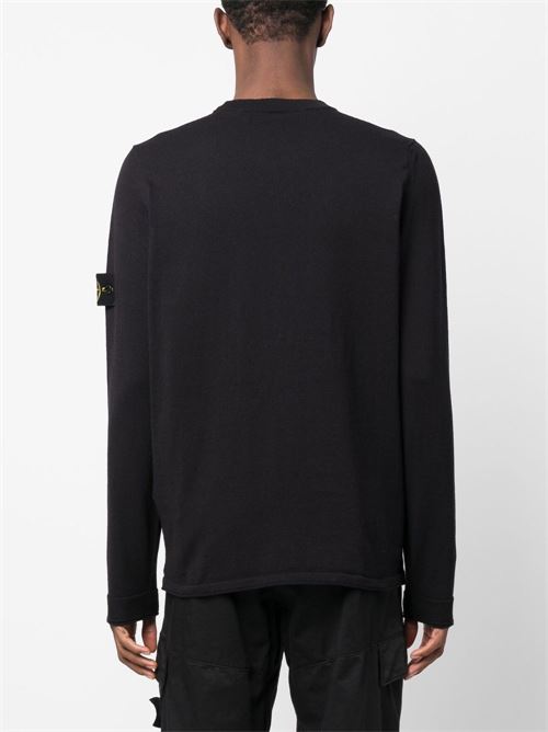 Maglia girocollo con logo STONE ISLAND | 5100062S00B9V0020
